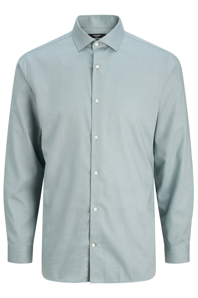JPRBLAPARKER SHIRT L/S NOOS 12227385 Goblin Blue/SLIM FIT